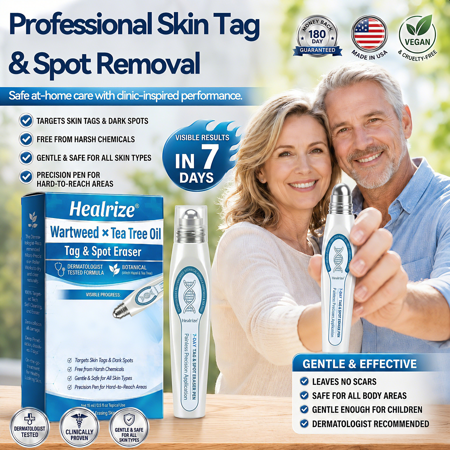 𝐏𝐡𝐚𝐫𝐦𝐚𝐜𝐢𝐬𝐭 𝐑𝐞𝐜𝐨𝐦𝐦𝐞𝐧𝐝𝐞𝐝 ✅𝑯𝗲𝙖𝐥𝒓𝗶𝙯𝗲® 7-𝐷𝑎𝑦 𝗧𝐚𝐠 & 𝗦𝗽𝐨𝐭 𝐄𝐫𝒂𝒔𝒆𝒓🎁🌻(Zero 𝐏𝐚𝐢𝐧, Zero 𝐒𝐜𝐚𝒓𝒔 Rollerball)🎁🌻